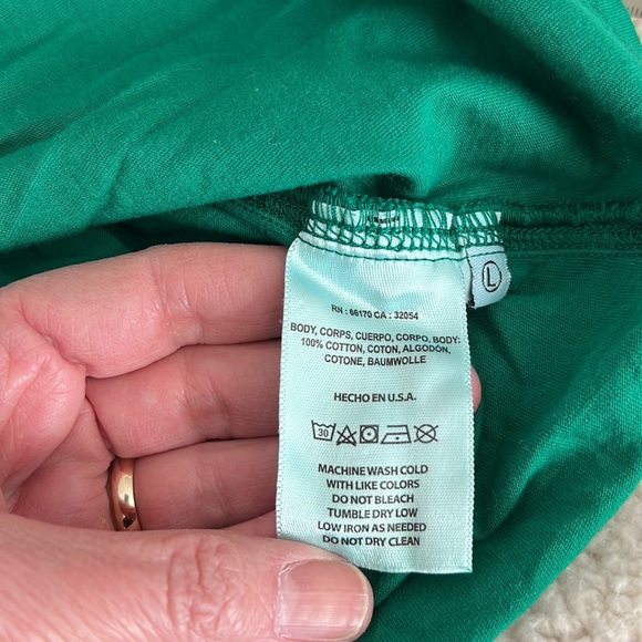 Anthropologie t.la Smocked Top, Size L - Picture 7 of 7